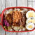 ～100円のっけ弁当～ソースがしみしみ♪キャベツコロッケ丼のっけ弁当
