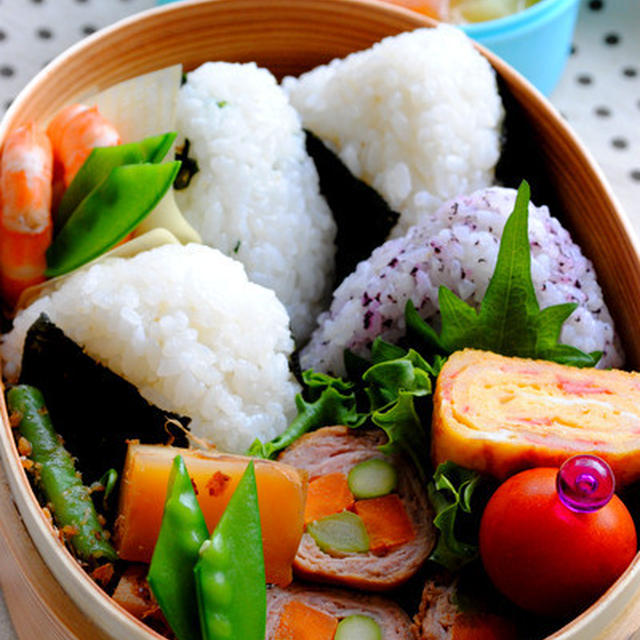 中２の体育祭のお弁当（息子弁）