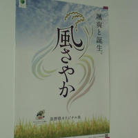 長野県のお米　　　～風さやか～　　　　　「レシピブログ」3月2日試食会