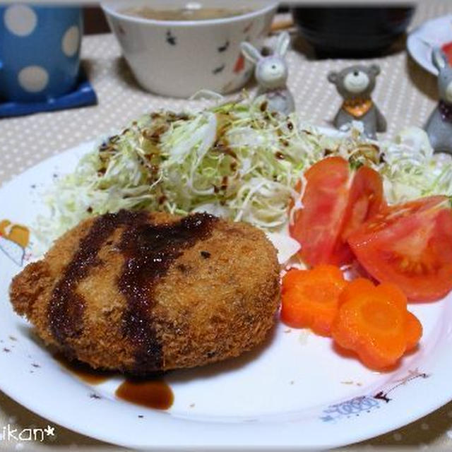 ホクホク！！手作りポテトコロッケ♪・・・と、わが家の家宝が(T△T)　