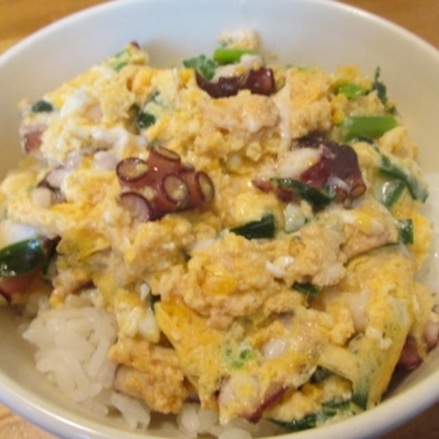 【旨魚料理】タコ玉丼