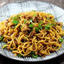 インスタント麺で作る「キーマ焼きそば」＆ワンダーな飲み会（前篇）