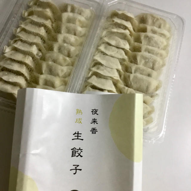 夜来香の餃子