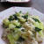 セロリと帆立のクリーミィ炒め。 ＋ イブイブのご飯♪