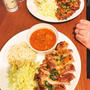 豚肉の酒粕味噌漬けグリルと玄米ごはんのワンプレートランチ