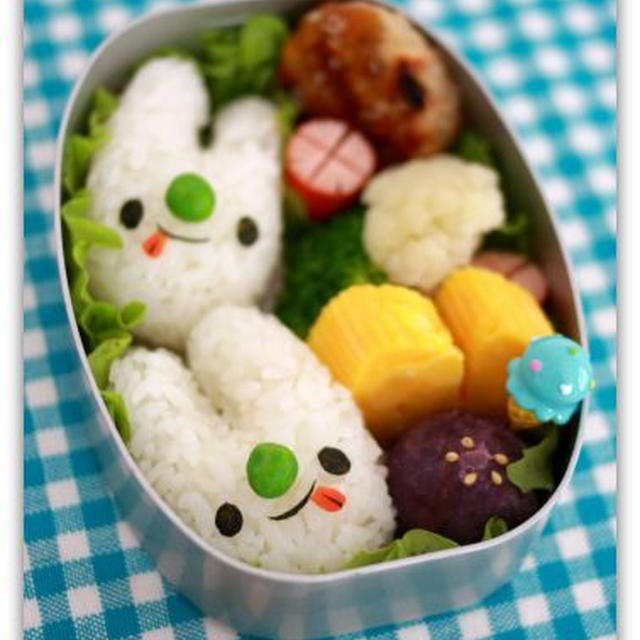 食いしん坊うさぎちゃん弁当♪