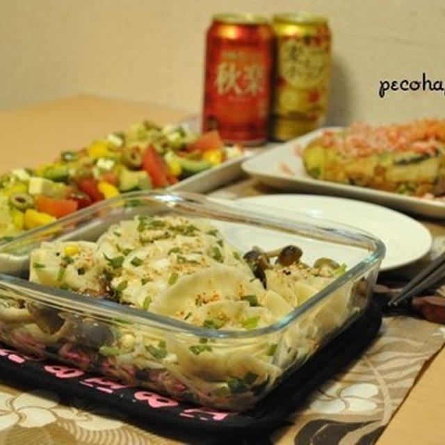 ☆秋気分なヘルシー蒸し餃子で26日夜ご飯☆
