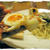 ソーセージとキノコのパスタ＆ピザの定食♪