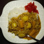 今日の一皿《中華屋のカレーライス》 Curry and rice “cyuukaya” style