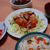 きのこの炊き込みご飯の晩ごはん
