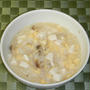 しめじと豆腐の卵おじや（雑炊）