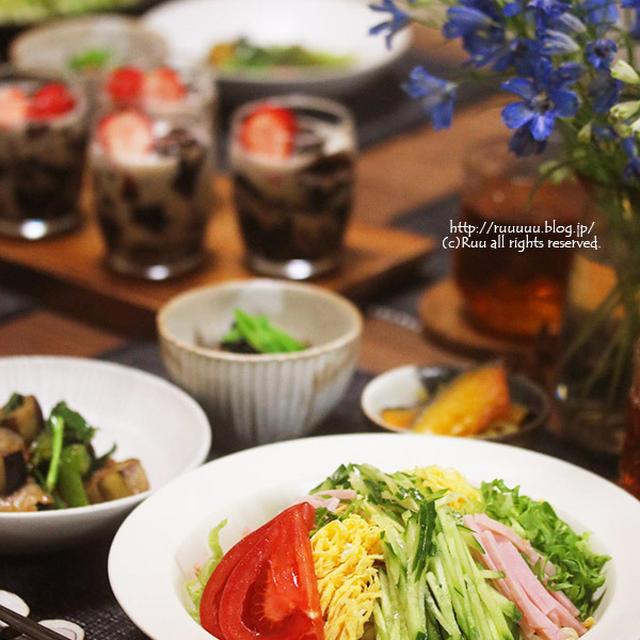 【献立】冷やし中華はじめました。～冷やし中華はじめを調べてみた～