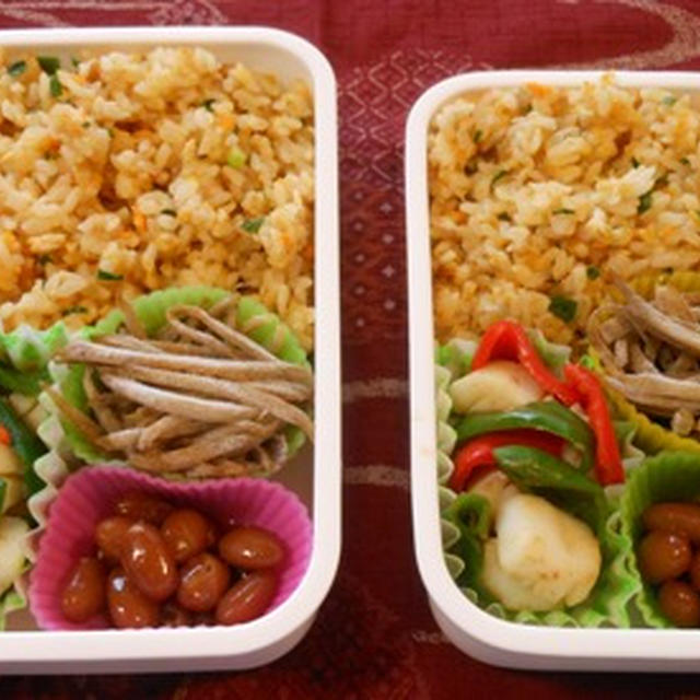 １０月１７日　中華弁当　～　メタボ＠ダーリン　＆　高３＠ガブ