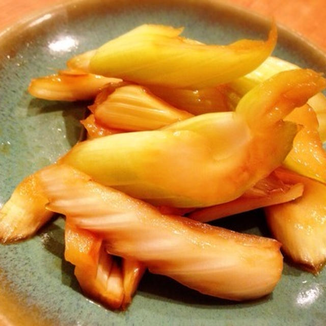 セロリの醤油漬け