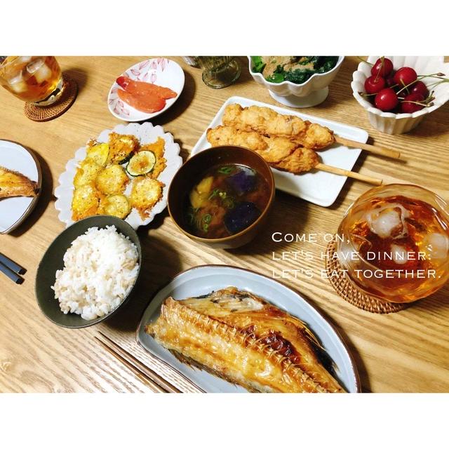 昨日の晩ごはん。