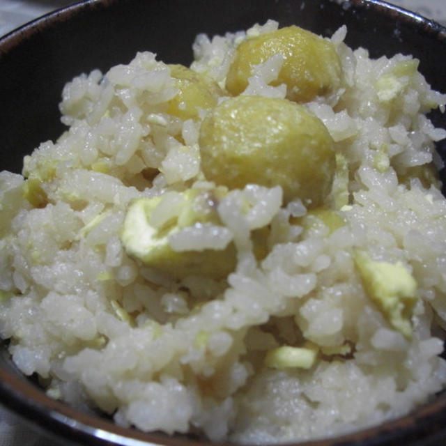 ほっくほく栗ご飯☆試験はＯＫ！