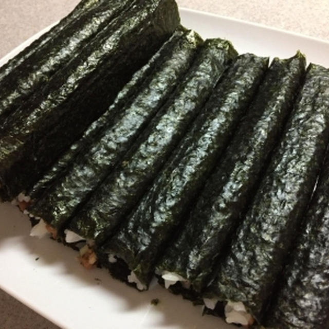 京君達に沢山作った納豆巻き♪