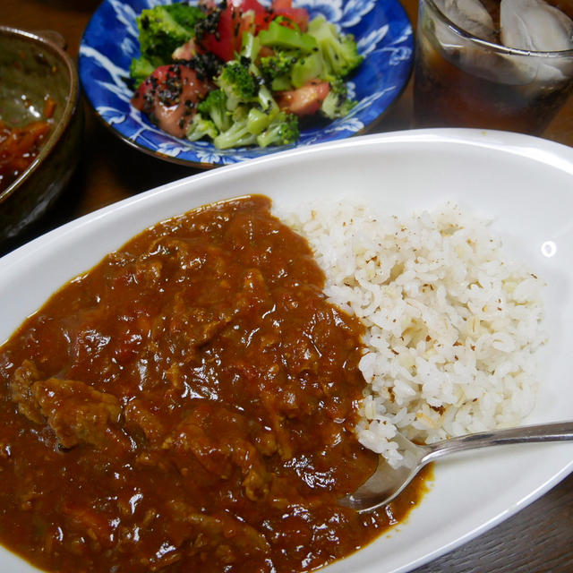 お水不要！我が家のカレー