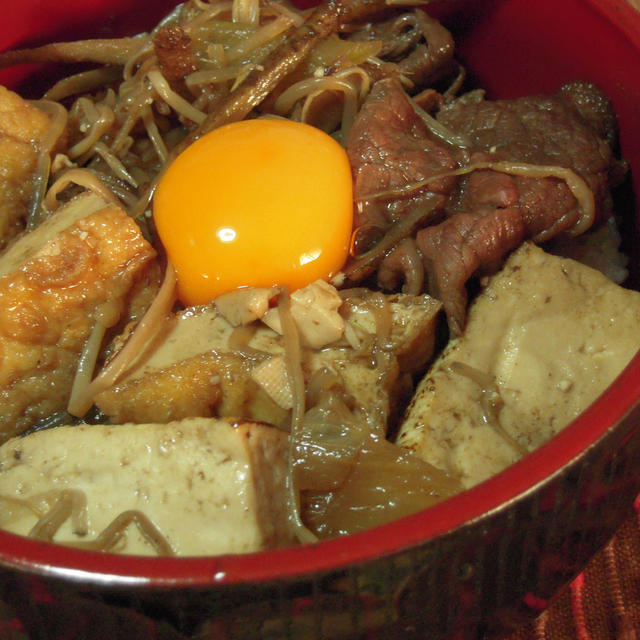 すき焼き丼