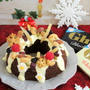 * クリスマスリースケーキ♪