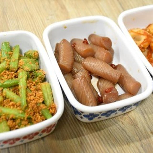 今週の作り置きおかず