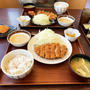 麦とろ鹿児島県産 黒豚ロースかつ定食 いかフライを食す 〜かつ庵〜