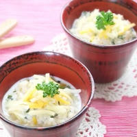 丸美屋　混ぜ込みわかめで朝ごはん　　[レシピブログ]　