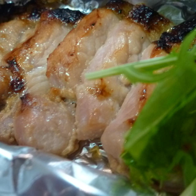 味噌っかすＤＥ豚ロースのグリル焼★