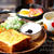 朝昼カフェ☆練乳ミルク角食でモーニング･台風一過