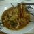 油揚げ研究部の　ふきと豚肉のカレーうどん風☆