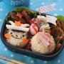 兜ﾌｭｰﾁｬﾘﾝｸﾞ鯉のぼり弁当　と　苺ママのキャラ弁教室レポ。