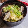 「ごちそうスープ」でユル低糖質【蒸しささみと白菜のかきたま汁】とスイッチちょうだい