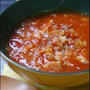 ＜おいしい朝ごはん♪＞トマト缶で作る食べるスープ。のレシピ。