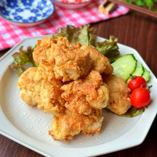 ダシダで作る☆ご飯が進みすぎる鶏むね肉の豆腐チキンナゲット