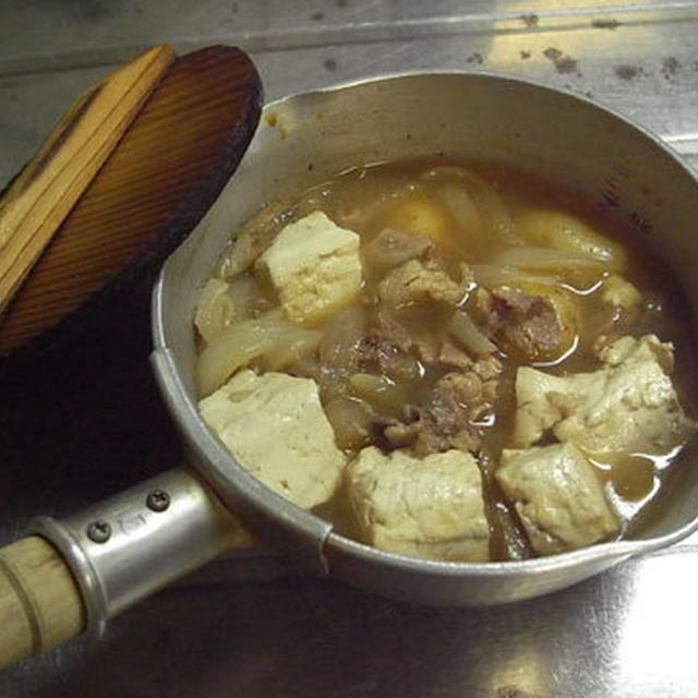 こっちの方が楽かな・・・？肉じゃが豆腐