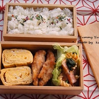 お弁当に～ほうれん草と厚切りベーコンのサラダクルル