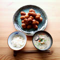■里芋の煮っ転がしと、菊芋入り粕汁のほっこり和食の朝ごはん