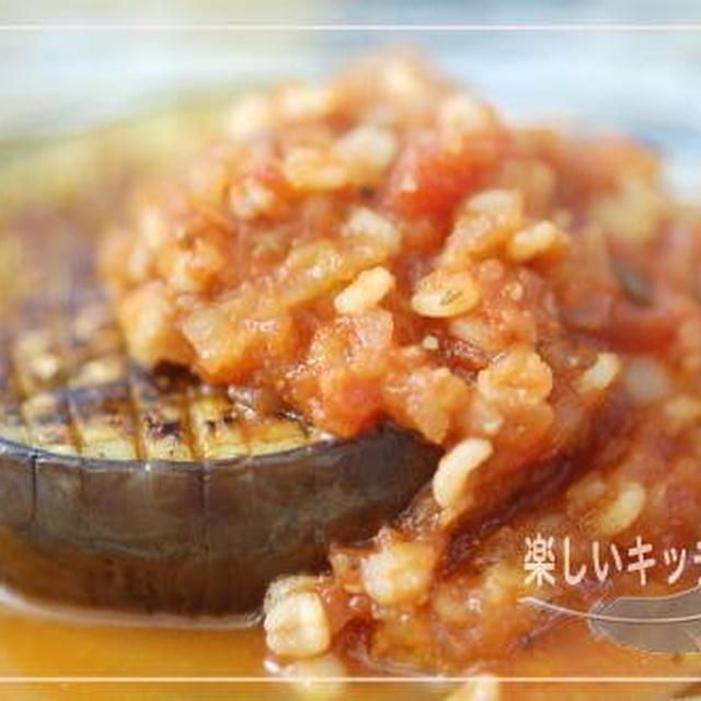万能！押麦入りトマトソース