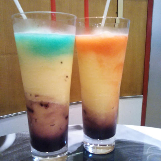 七夕にぴったり☆並べて飲みたい織姫と彦星のグラニータ