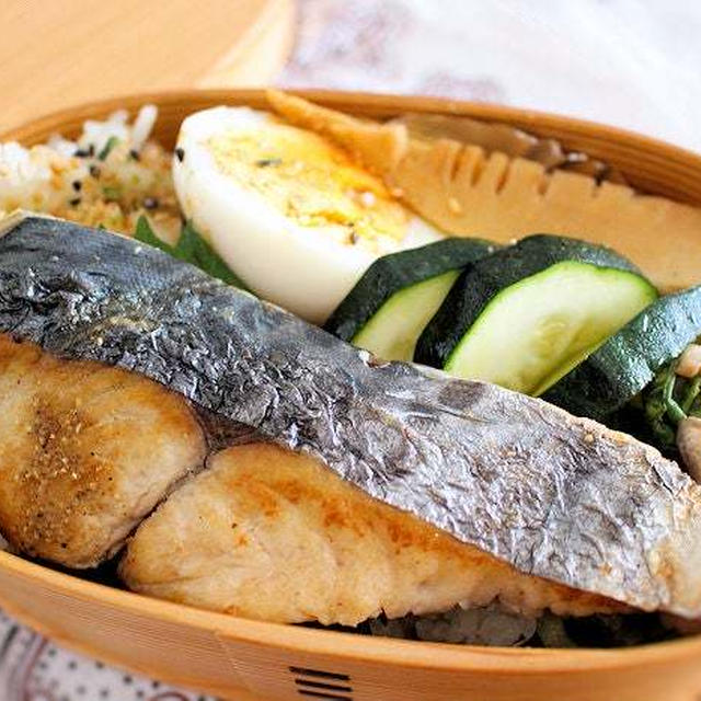 魚をお弁当に入れる理由　夫のわっぱお弁当