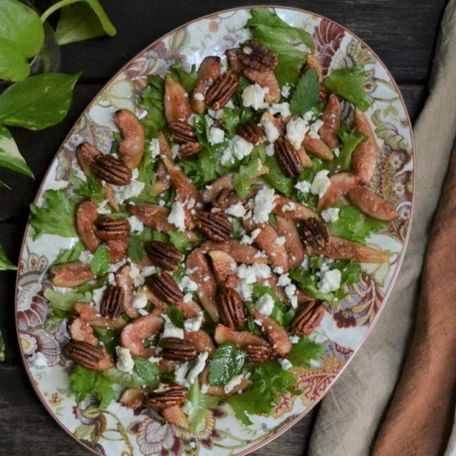 Roasted Fig Salad ロースト無花果のサラダ