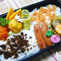 2色そぼろのお弁当**と娘…ozn