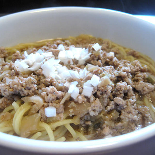 簡単にできる担々麺