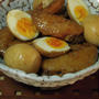 手羽先とゆで卵のつや煮