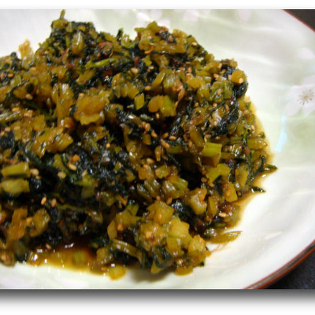 ご飯がすすむ★かぶらの葉炒め