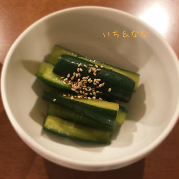 息子が大好き♡ご飯の供！お代わりしちゃう中華系きゅうり