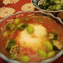 新豆腐百珍　百五十四珍目　【トマト生姜餡かけ豆腐】