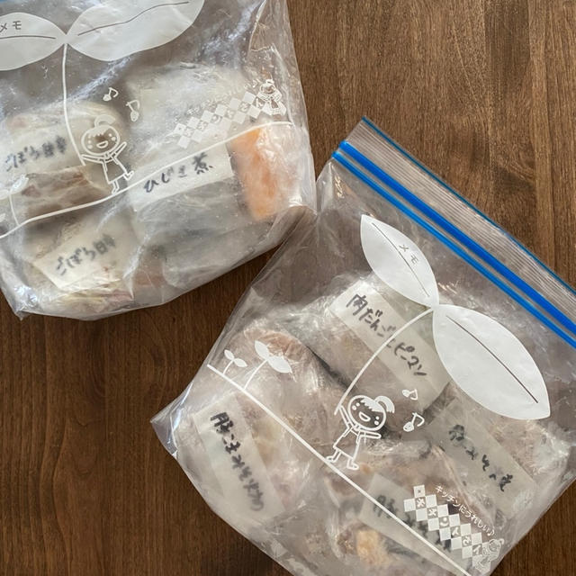 給料日前にあったら助かる、自家製冷凍食品