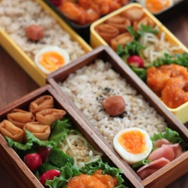 エビチリbento ✿ 冷やし中華始めました(^^♪
