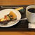 スターバックスのキッシュランチ♪